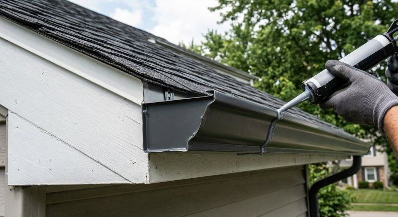 Fixing Seamless Gutter Leaks