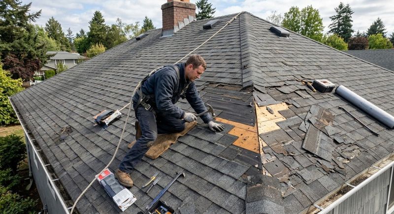 Asphalt Shingles Roof Repair