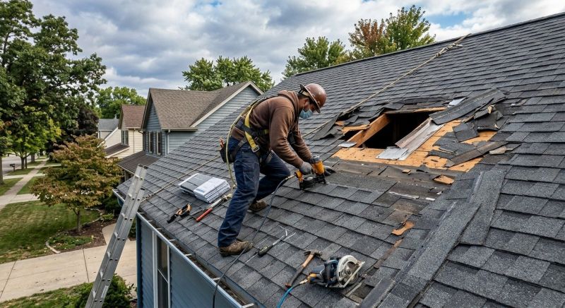 Asphalt Shingles Roof Repair
