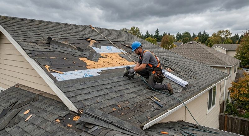 Asphalt Shingles Roof Repair