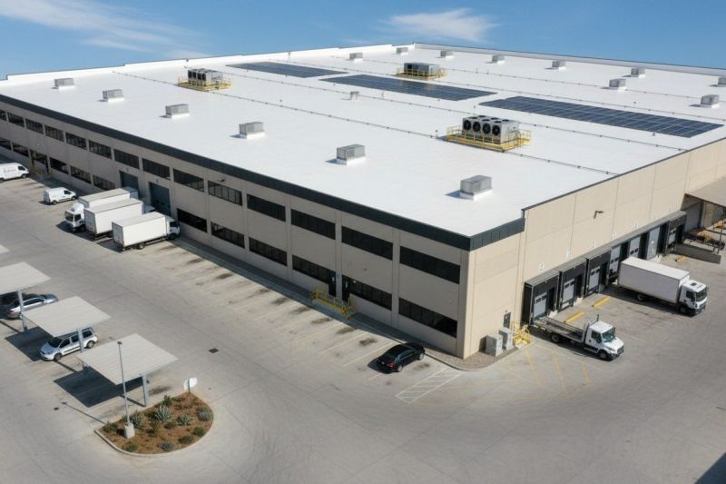 Commercial Asphalt Roofing Installation