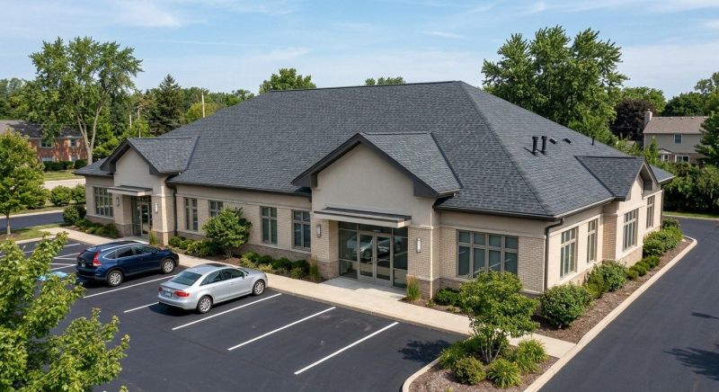 Commercial Asphalt Roofing Installation