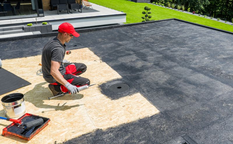 Commercial Asphalt Roofing Installation