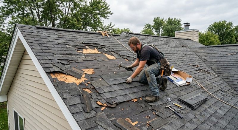 Commercial Asphalt Shingle Roof Repair