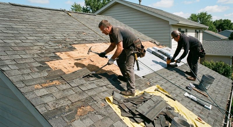 Commercial Asphalt Shingle Roof Repair