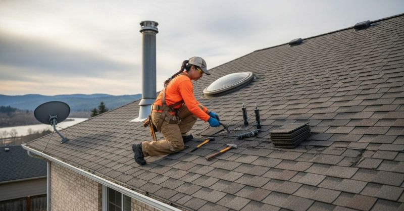 Commercial Asphalt Shingle Roof Repair
