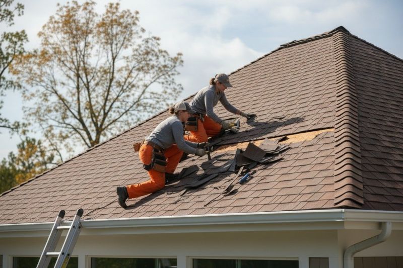 Commercial Asphalt Shingle Roof Repair