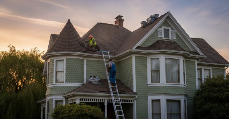 Commercial Asphalt Shingle Roof Repair