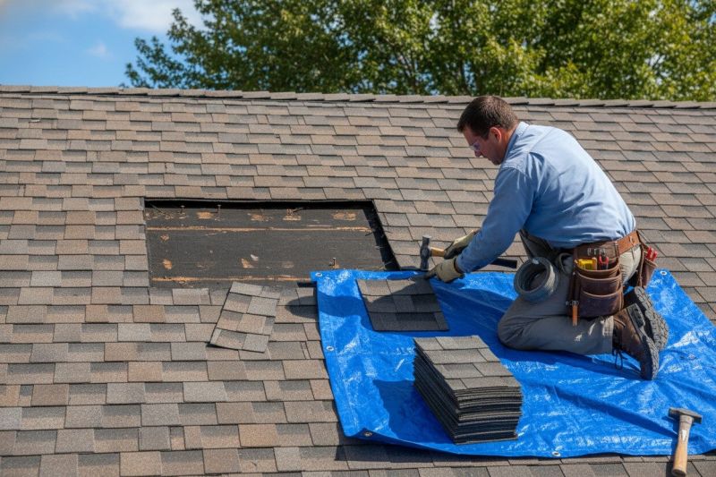 Commercial Asphalt Shingle Roof Repair