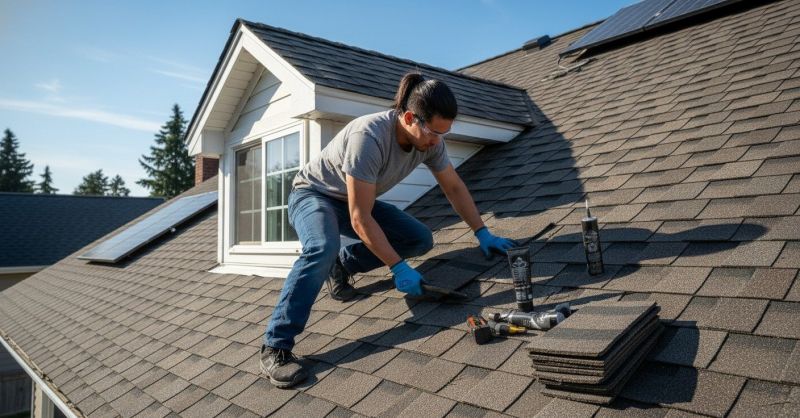 Commercial Asphalt Shingle Roof Repair