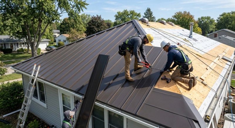 Commercial Metal Roofing Installation