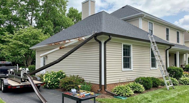Commercial Seamless Gutters Installation