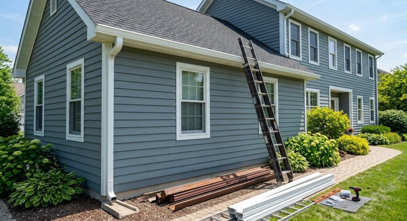 Commercial Seamless Gutters Installation