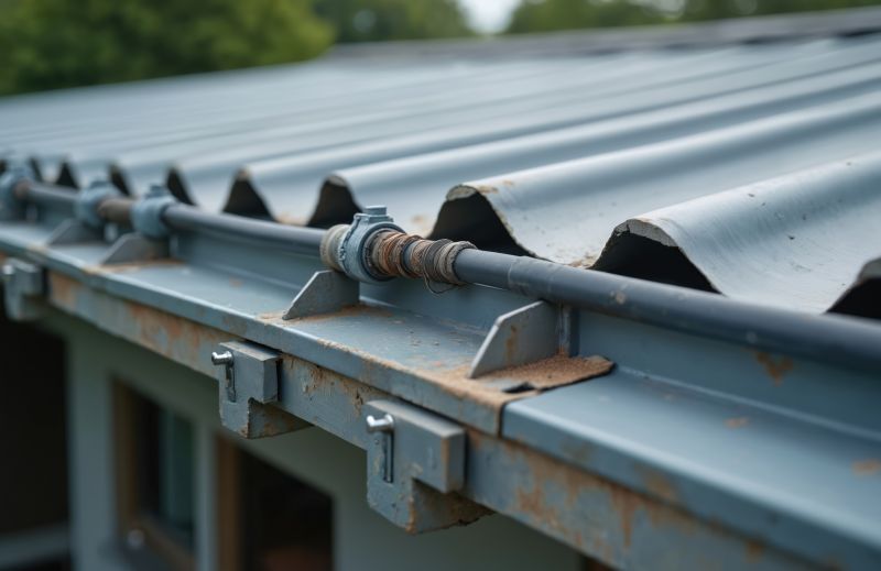 Commercial Seamless Metal Gutter Repair
