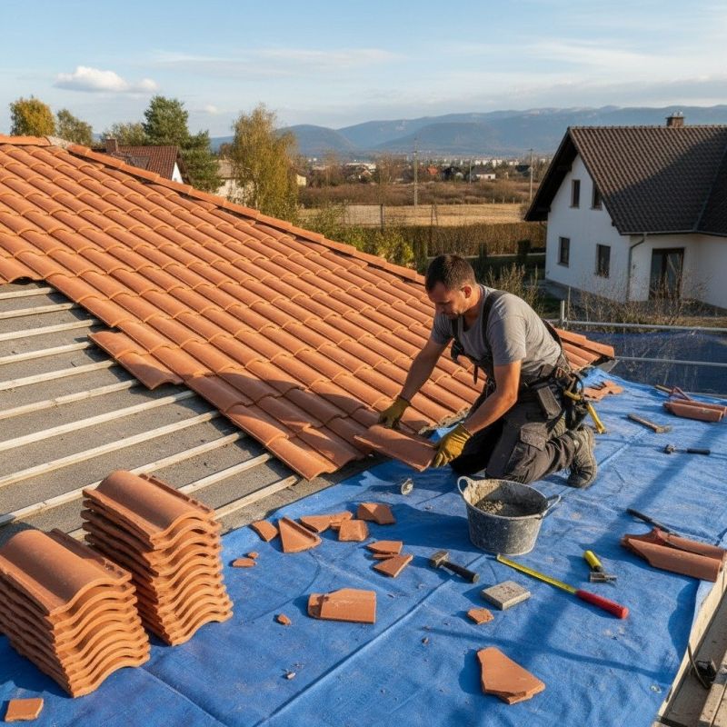 Commercial Tile Roof Repair