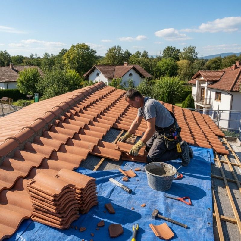 Commercial Tile Roof Repair