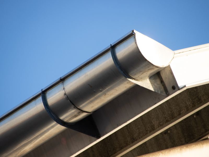 Galvanized Gutters Installation