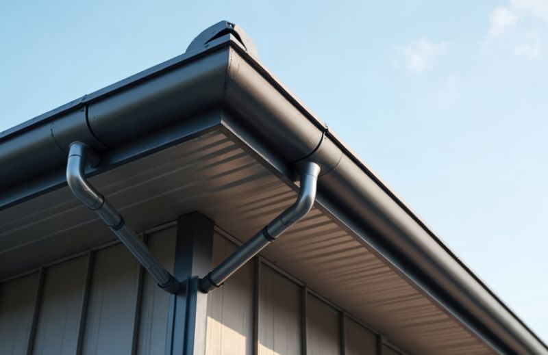 Galvanized Gutters Installation