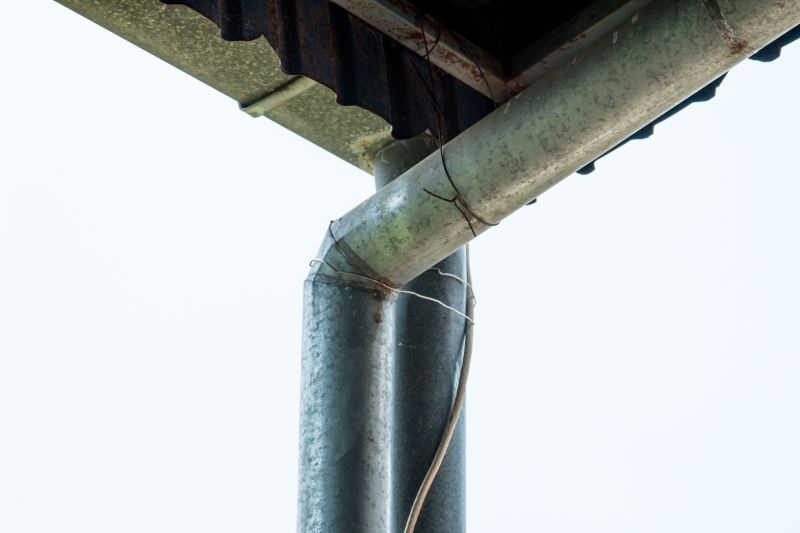 Galvanized Gutters Installation