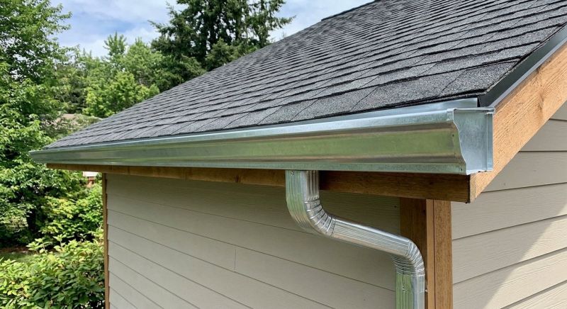 Galvanized Gutters Installation