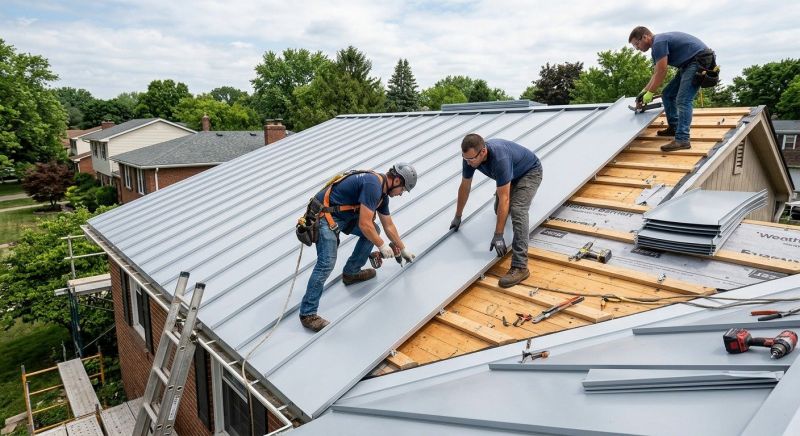 Metal Roof Installation
