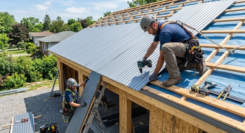 Metal Roof Installation