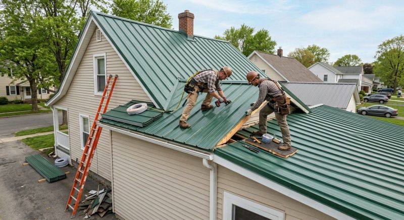 Metal Roof Replacement