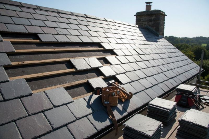 Natural Slate Roof Repair