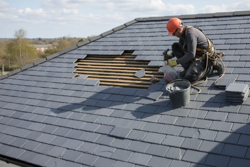 Natural Slate Roof Repair