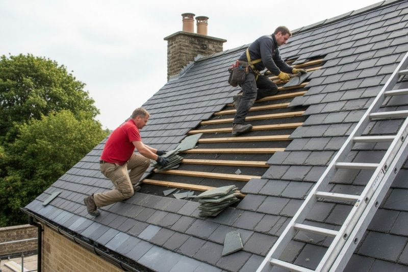 Natural Slate Roof Repair