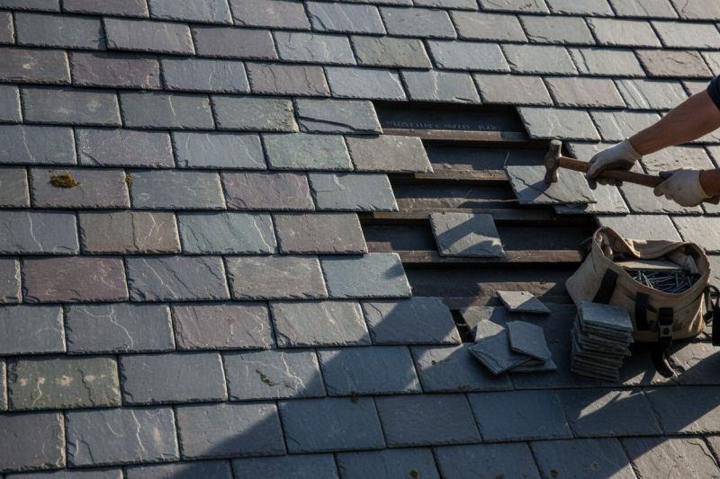 Natural Slate Roof Repair