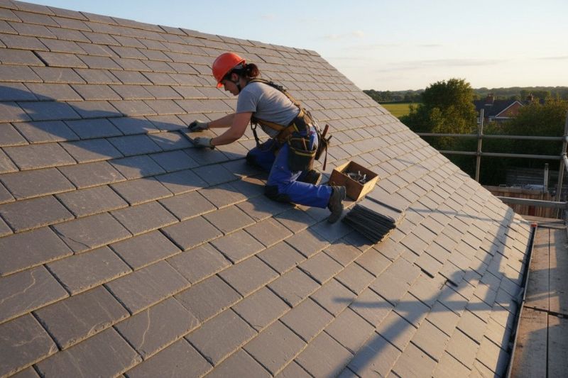 Natural Slate Roof Repair