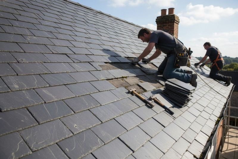 Natural Slate Roof Repair