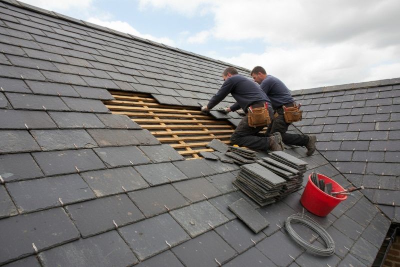 Natural Slate Roof Repair
