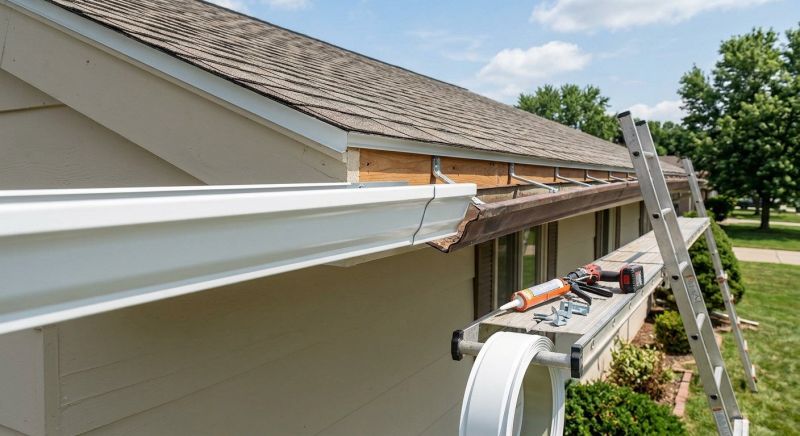 Residential Gutter Covers Installation