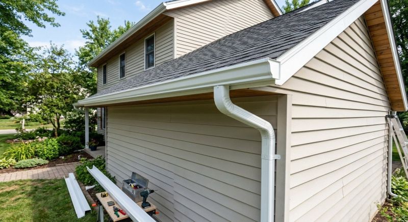 Residential Gutter Covers Installation