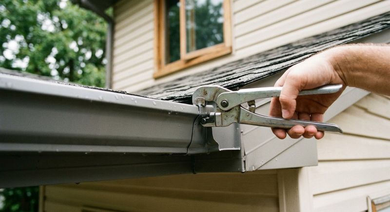 Seamless Metal Gutter Repair